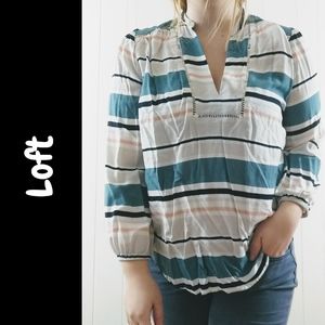 Loft striped top